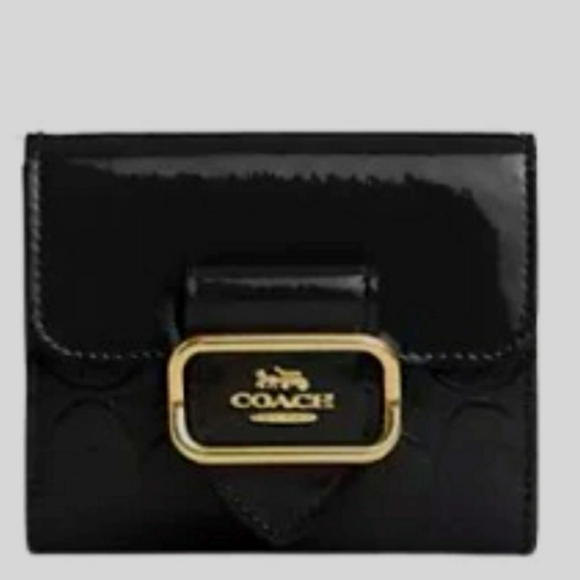 Coach Patent Morgan Monogram Wallet - Picture 3 of 9